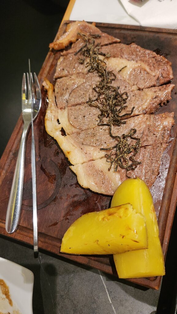 High steaks, big flavor.
