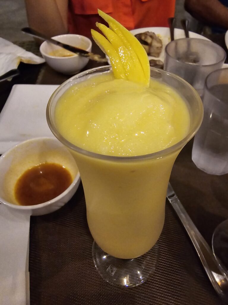 Mango magic in a glass