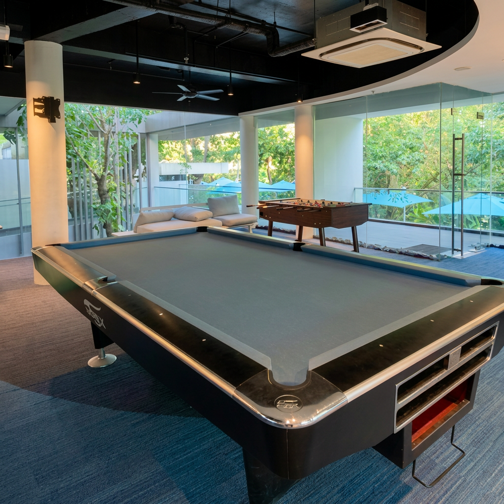 Playa gameroom2 Playa gameroom- Billiard table